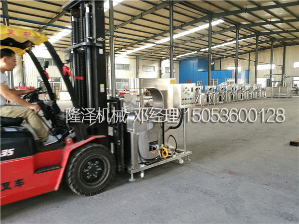 蜂蜜花生生产设备发往山东临沂