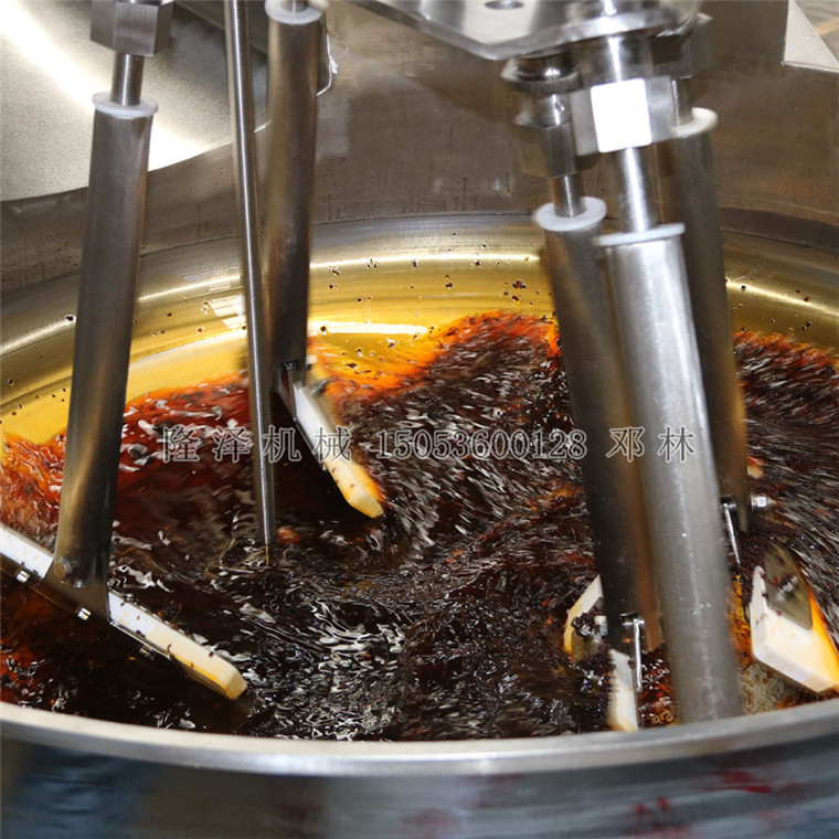 平锅火锅炒料机