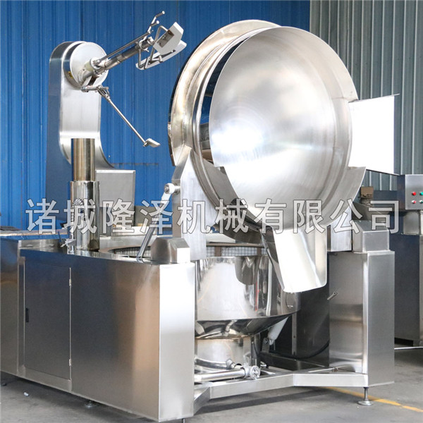 代替人工炒酱的自动炒锅是什么样的